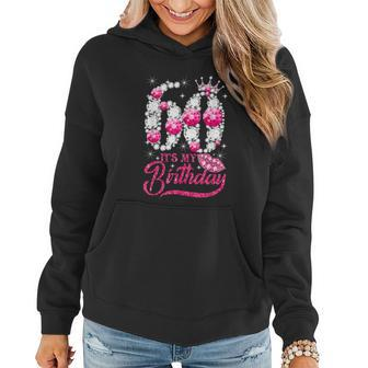 Its My 60Th Birthday Cute Gift Queen 60 Years Old Shoes Crown Diamond Gift Women Hoodie - Monsterry DE