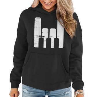 Keyboards Music Notes Piano Player Music Lover Musician Women Hoodie - Seseable