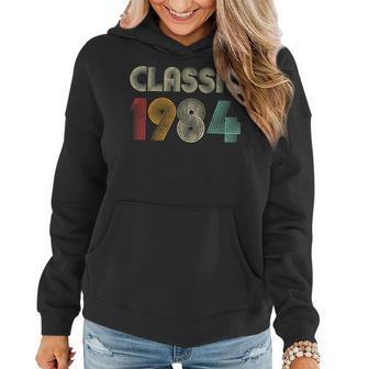 Klassisch 1984 Vintage 39 Geburtstag Geschenk Classic Frauen Hoodie - Seseable