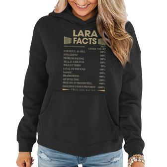 Lara Name Gift Lara Facts Women Hoodie - Seseable