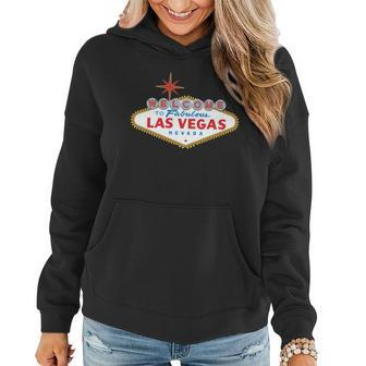 Las Vegas Sign T Shirt Women Hoodie Graphic Print Hooded Sweatshirt - Thegiftio UK