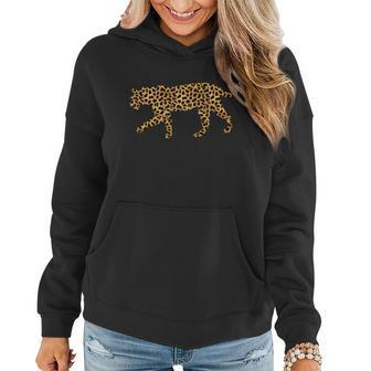 Leopard Leopard Print Panther Animal Lover Women Gift Women Hoodie - Seseable