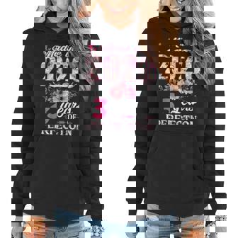 Made In 2020 Floral 3 Year Old 3Rd Birthday Gifts Women Women Hoodie - Thegiftio UK