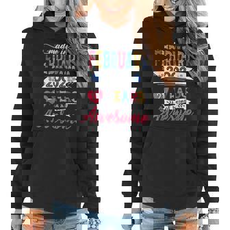 Made In February 2002 21 Year Of Being Awesome 21St Bday Women Hoodie - Thegiftio UK