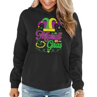 Mardi Gras 2023 Parade Party Let The Shenanigans Begin Women Hoodie - Seseable
