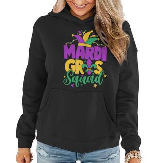 Mardi Gras Squad Party Costume Outfit - Funny Mardi Gras Women Hoodie - Seseable