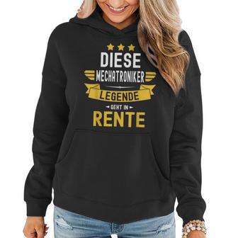 Mechatroniker Rentner Hoodie, Legende Geht In Rente Design - Seseable