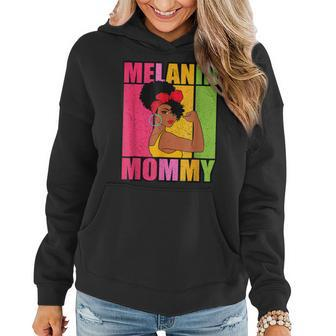 Melanin Mommy Black Girl Magic Women Mother Mom Mothers Day Women Hoodie | Mazezy