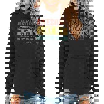 Mens Awesome Like My Daughter In Law Funny Fathers Day Dad Women Hoodie - Thegiftio