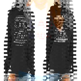 Mens I Have Two Titles Dad And Dada Fathers Day Gift Women Hoodie - Seseable