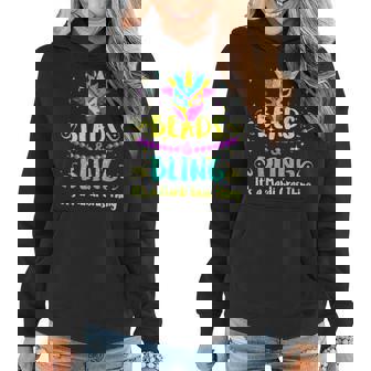 Mens Mardi Gras Outfit For Men Beads And Bling Mardi Gras Thing Women Hoodie - Seseable