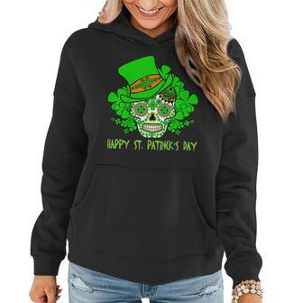 Mens Womens T Shirt Green Skull St Patricks Day Women Hoodie | Mazezy UK