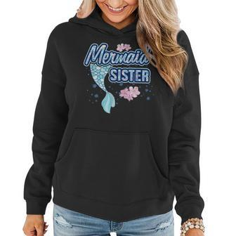 Mermaid Sister T Squad Matching Birthday Party Gift Women Hoodie | Mazezy