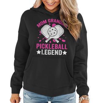 Mom Grandma Pickleball Legende Hoodie für Frauen - Seseable