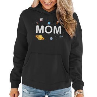 Mom Outer Space Birthday Party Family Boys Girls Women Hoodie | Mazezy