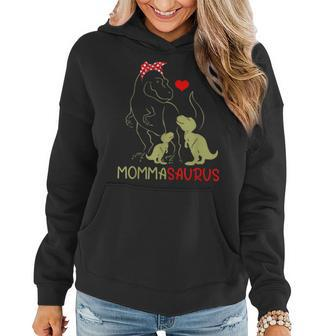 Mommasaurus T T Rex Momma Saurus Dinosaur Women Mom Gi Women Hoodie | Mazezy