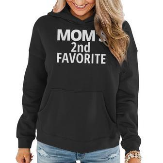 Moms 2Nd Favorite | Moms Second Favorite Women Hoodie | Mazezy DE