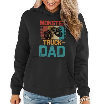 Monster Truck Dad T V2 Women Hoodie - Monsterry DE