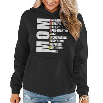 Mothers Day Mom Loving Strong Amazing Beloved Women Hoodie | Mazezy DE