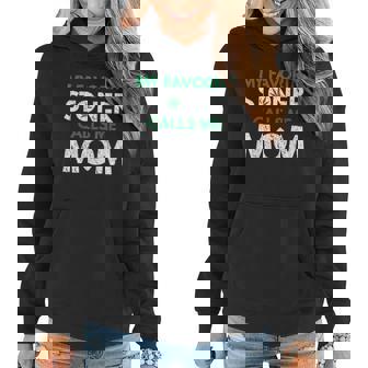 My Favorite Stoner Calls Me Mom Women Hoodie Graphic Print Hooded Sweatshirt - Thegiftio