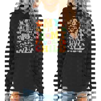 My Son-In-Law Is My Favorite Child Funny Retro Mother In Law Women Hoodie | Mazezy