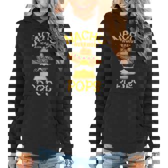 Nacho Average Pops Father Daddy Dad Papa Cinco De Mayo Party Women Hoodie Graphic Print Hooded Sweatshirt - Thegiftio UK