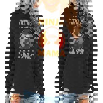 Ninja Mama Funny Mothers Day Funny Mom Women Hoodie - Thegiftio