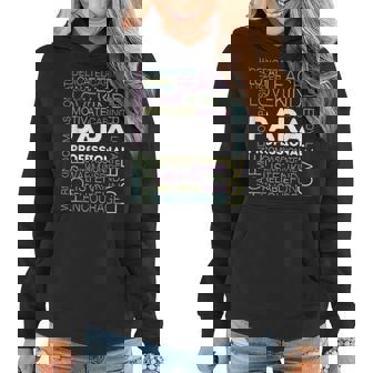 Para Professional Teacher Paraeducator Special Education Women Hoodie | Mazezy