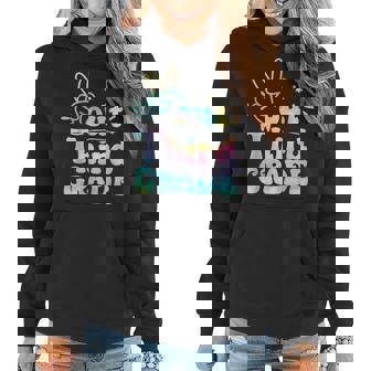 Peace Out 3Rd Grade Tie Dye Last Day Of School Teacher Kids Women Hoodie - Thegiftio UK