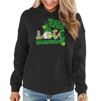 Preschool Teacher St Patricks Day Prek Shenanigans Love V2 Women Hoodie - Thegiftio UK