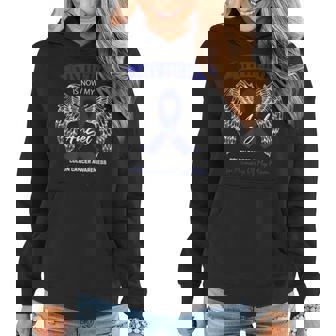 Products Angel In Memory Of My Mom Colon Cancer Awareness Women Hoodie | Mazezy