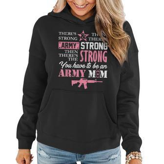 Proud Army Mom Proud Military Mommy Mothers Day Gift Women Hoodie | Mazezy