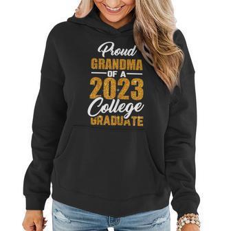 Proud Grandma Of A 2023 College Graduate Graduation Family Gift For Womens Women Hoodie | Mazezy