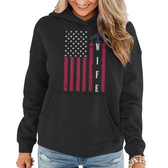Proud Usaf Wife Air Force Academy Spouse Appreciation Day Gift For Womens Women Hoodie | Mazezy