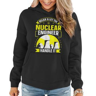 Radioactive Power Plant Quote For A Nuclear Technician  Women Hoodie
