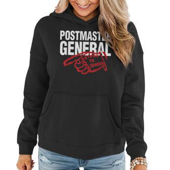 Return Postmaster General To Sender Save Post Office Gift Women Hoodie Graphic Print Hooded Sweatshirt - Thegiftio UK