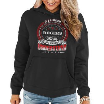 Rogers Shirt Family Crest Rogers T Shirt Rogers Clothing Rogers Tshirt Rogers Tshirt Gifts For The Rogers Women Hoodie Graphic Print Hooded Sweatshirt - Thegiftio UK