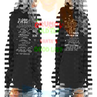 Santas Grumpy Old Elf Funny Christmas For Men Women Women Hoodie - Thegiftio