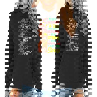 She Whispered Back I Am The Storm Black History Month V11 Women Hoodie - Seseable
