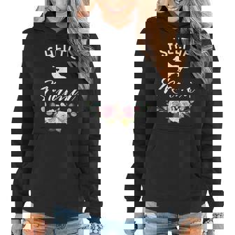 Sheltie Dog Mama Silhouette Mom Mothers Day Women Hoodie | Mazezy