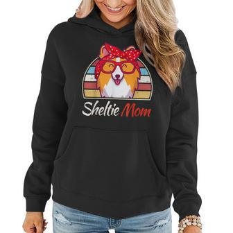 Sheltie Mom Sheetland Sheepdog Gifts Shelty Dog Women Hoodie | Mazezy
