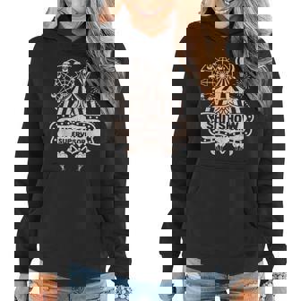 Shit Show Supervisor Funny Boss Manager Teacher & Mom V2 Women Hoodie Graphic Print Hooded Sweatshirt - Thegiftio