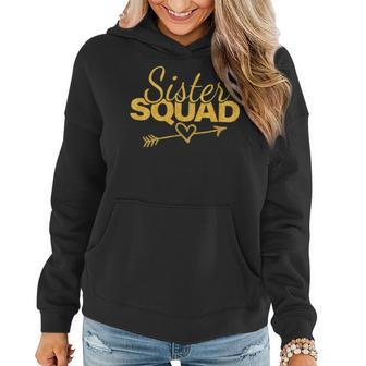 Sister Squad Family Matching Party Girl Women Bbf Sisters Women Hoodie | Mazezy