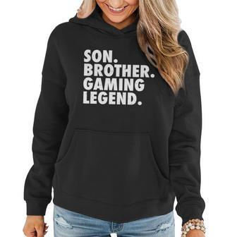 Son Brother Gaming Legend V3 Women Hoodie - Monsterry AU