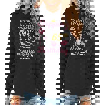 Stepping Into My 65Th Birthday Like A Queen Happy To Me Mom Women Hoodie | Mazezy