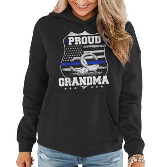 Stolzer Oma Des Polizisten Frauen Hoodie - Seseable