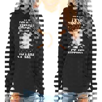 Thats My Grandson Out There Baseball Grandma Women Hoodie | Mazezy