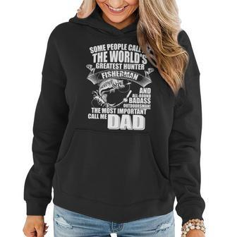 The Most Important Call Me Dad Fisherman Women Hoodie - Monsterry DE