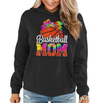Tie Dye Basketball Mom Basketball Mama Sport Mothers Day Women Hoodie - Thegiftio UK