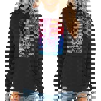 Tokyo Night Vaporwave Japan Street Fashion Women Hoodie Graphic Print Hooded Sweatshirt - Thegiftio